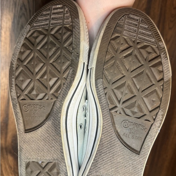 Converse Light Blue Low Top Sneakers - Picture 5 of 6